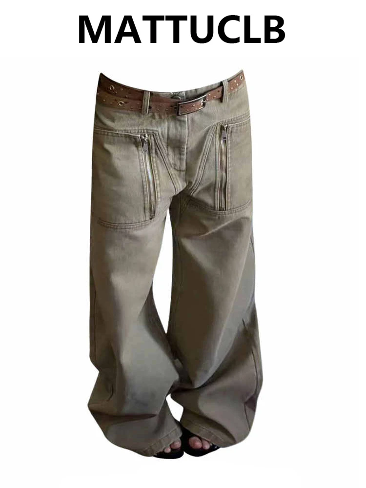 Women's Baggy Jean American Retro Denim Cargo Pants Y2k Design High Street Wide Fit Cowboy Japanese Harajuku Long Trousers New
Women's Baggy Jean American Retro Denim Cargo Pants Y2k Design High Street Wide Fit Cowboy Japanese Harajuku Long Trousers New