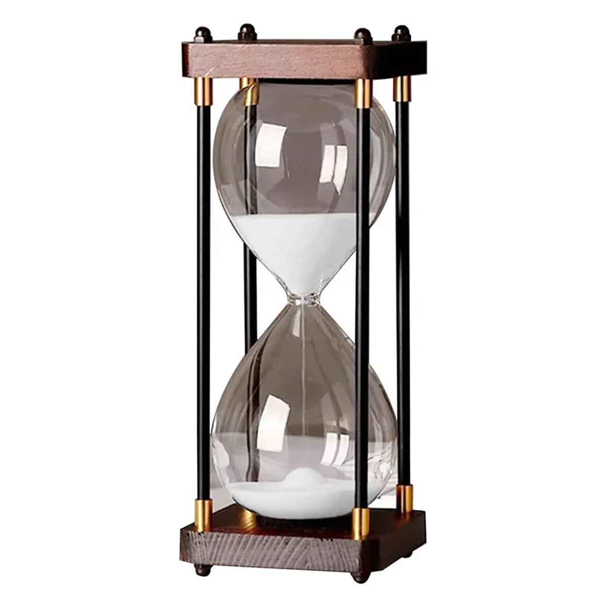 New Large Hourglass 60 Minutes, Hourglass, Rainbow Glass Hourglass, Gift Hourglass, for Home, Desk,White
New Large Hourglass 60 Minutes, Hourglass, Rainbow Glass Hourglass, Gift Hourglass, for Home, Desk,White