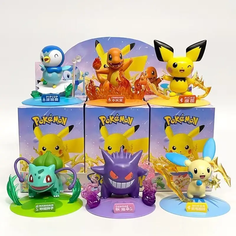 Pokemon Action Figures Bulbasaur Gengar Charmander Piplup Pichu Minun Collectible Statues Perfect for Kids Great for Gifts
Pokemon Action Figures Bulbasaur Gengar Charmander Piplup Pichu Minun Collectible Statues Perfect for Kids Great for Gifts