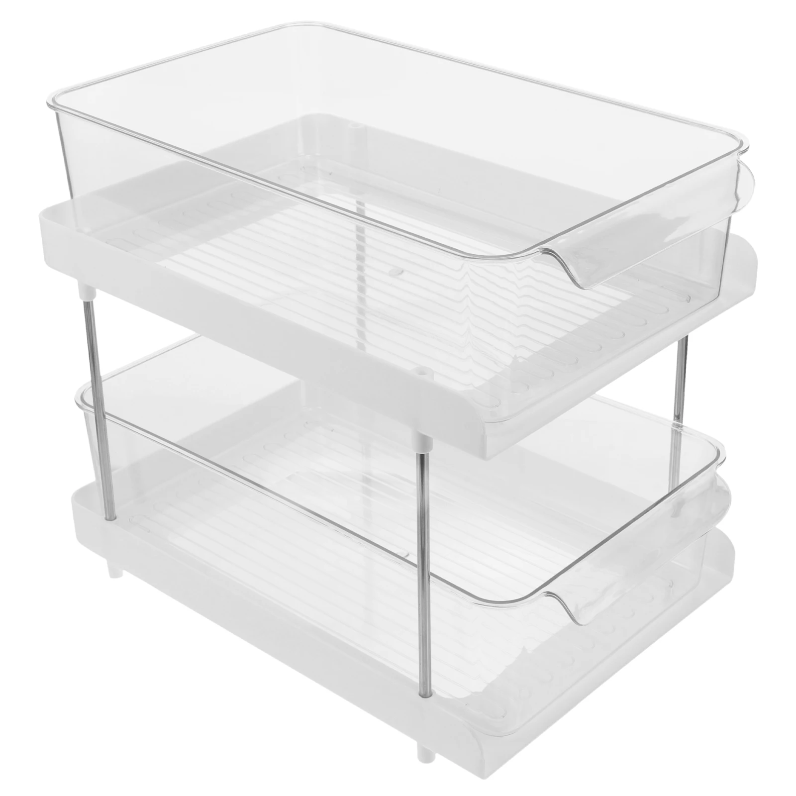 Double Layer Shelf PET PP Stainless 2 Layer Storage Shelf Steel Bathroom Organizer Countertop Toiletry Rack Kitchen Bedroom
Double Layer Shelf PET PP Stainless 2 Layer Storage Shelf Steel Bathroom Organizer Countertop Toiletry Rack Kitchen Bedroom