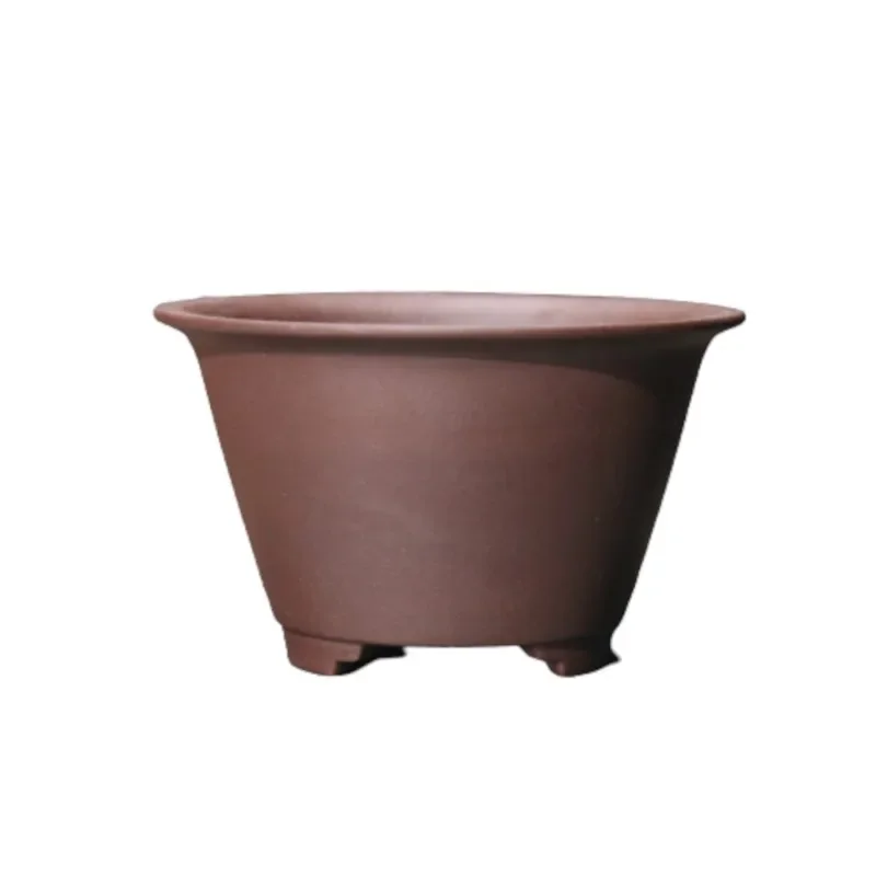 Purple Sand Flower Pots Household Ceramic Round Orchid Pot Desktop Decoration Potting Chinese Style Small Bonsai Pot LE917
Purple Sand Flower Pots Household Ceramic Round Orchid Pot Desktop Decoration Potting Chinese Style Small Bonsai Pot LE917