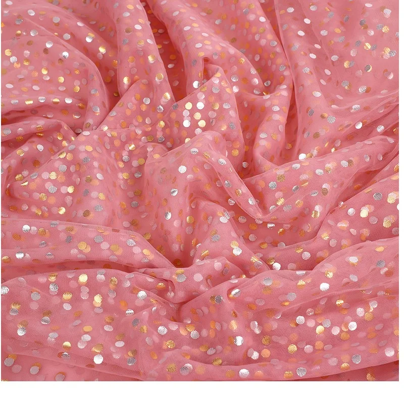 Tulle Fabric, Cute Dot Pattern with Tulle Fabric for Puffy Dress and Children Dress, 150 cm wide, 2 Yards / Unit
Tulle Fabric, Cute Dot Pattern with Tulle Fabric for Puffy Dress and Children Dress, 150 cm wide, 2 Yards / Unit