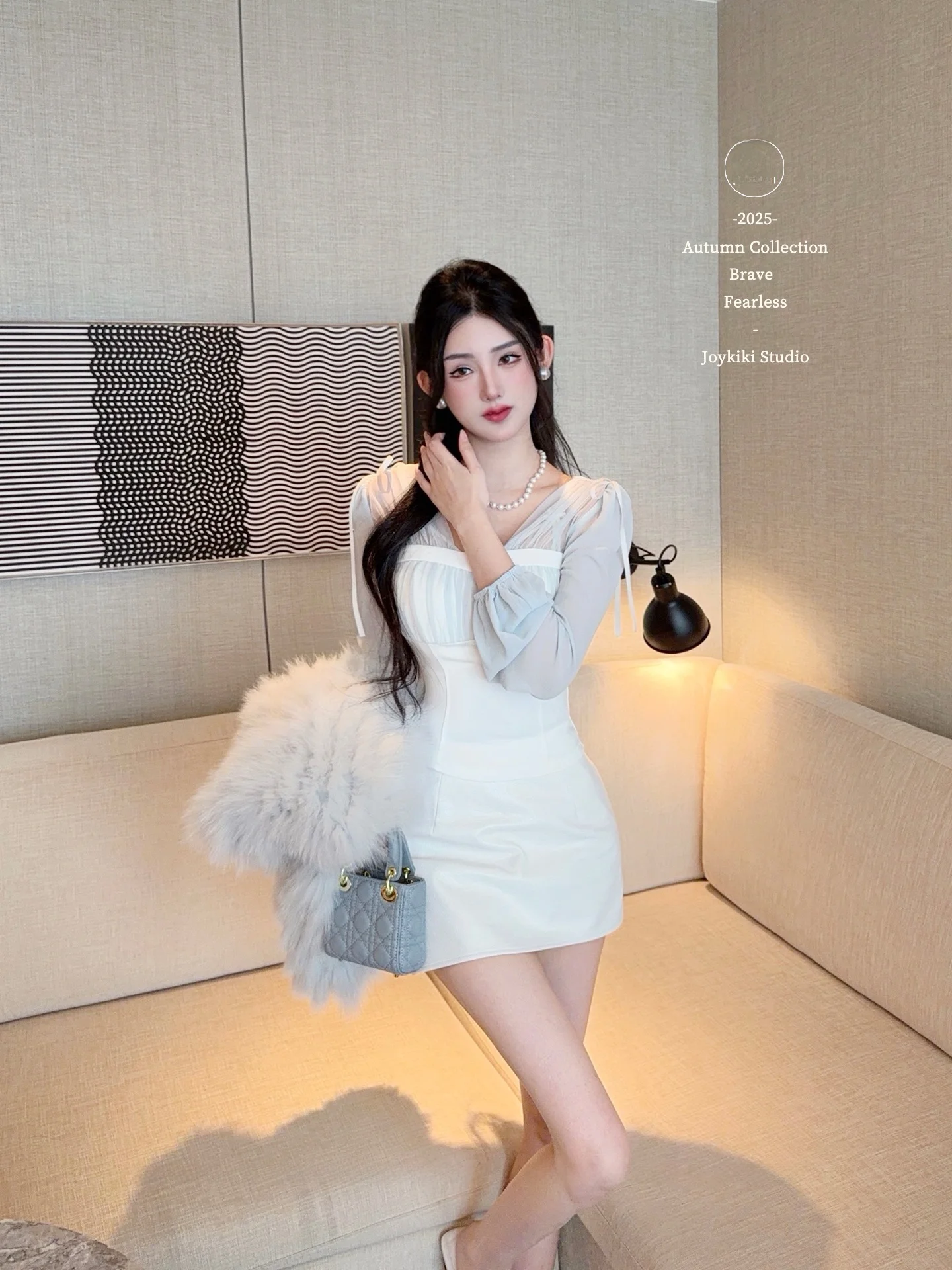 Joykiki Long Sve Color Blo Design Top Ele Contrast Color Splicing Stand Fit Polyester High Waist Zipper V-Ne T-...
Joykiki Long Sve Color Blo Design Top Ele Contrast Color Splicing Stand Fit Polyester High Waist Zipper V-Ne T-...