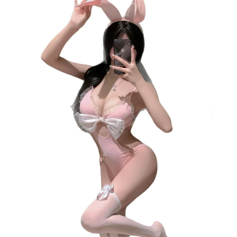 Сексуальное белье: костюм кролика-девушки Pure Desire, соблазнительное кружевное, не требует снятия
Сексуальное белье: костюм кролика-девушки Pure Desire, соблазнительное кружевное, не требует снятия