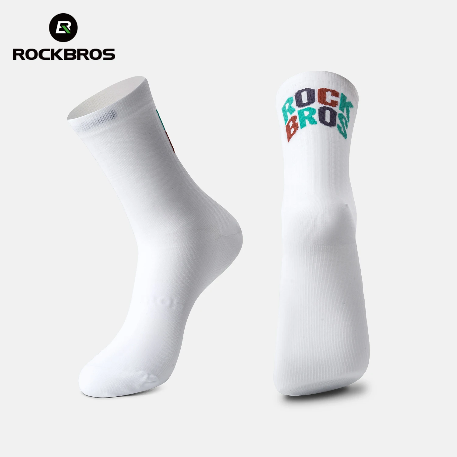 ROCKBROS Cyclying Socks Antibacterial Compression Socks Breathable Quick-Dry Socks High Elasticity Outdoor Socks with Color Logo
ROCKBROS Cyclying Socks Antibacterial Compression Socks Breathable Quick-Dry Socks High Elasticity Outdoor Socks with Color Logo