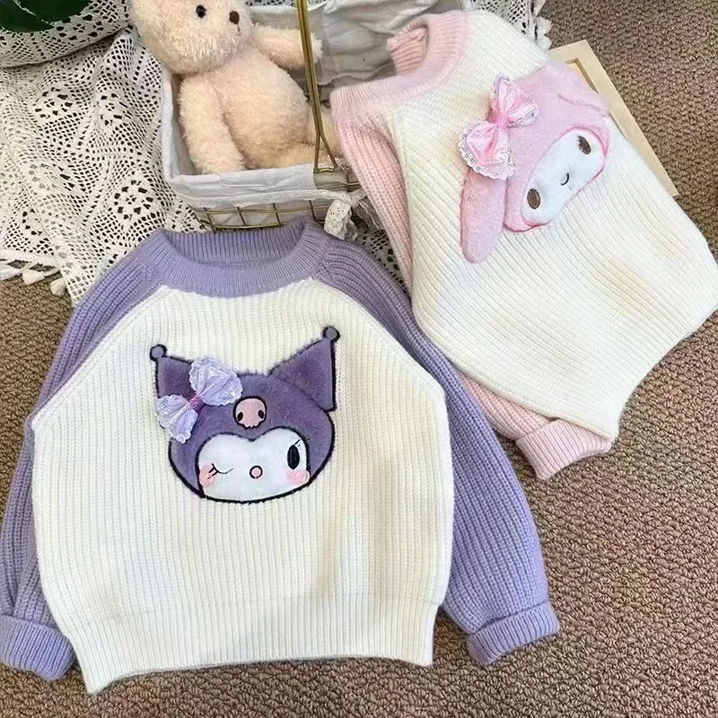 Spring Autumn Kawaii Kuromi Casual Fashion Shirt Jacket Cute Cartoon Sanrio Ins My Melody Sweater Hooded Clothing Gifts for Kids
Spring Autumn Kawaii Kuromi Casual Fashion Shirt Jacket Cute Cartoon Sanrio Ins My Melody Sweater Hooded Clothing Gifts for Kids