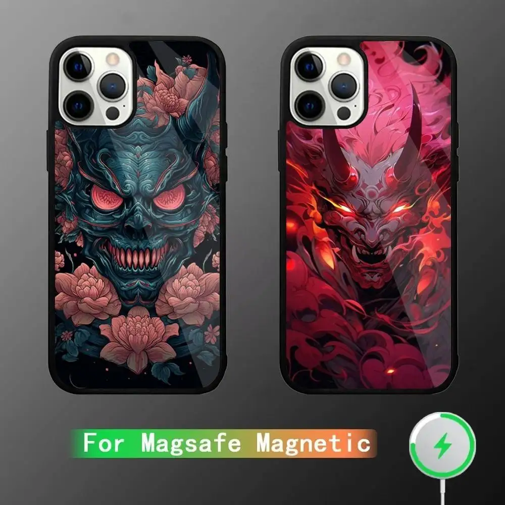 Japanese Samurai Oni Mask Phone Case For iPhone 16,15,14,13,12,11,Pro,Max,Plus,Mini,SE New Magsafe Magnetic Wireless Charging
Japanese Samurai Oni Mask Phone Case For iPhone 16,15,14,13,12,11,Pro,Max,Plus,Mini,SE New Magsafe Magnetic Wireless Charging