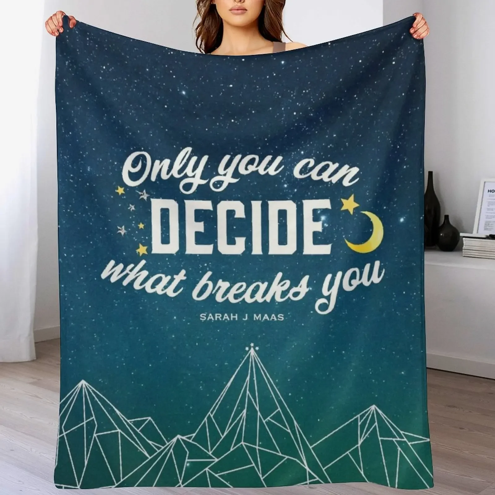 Only you Can - Sarah J Maas Throw Blanket All Weather Soft Throw Blanket for Sofa
Only you Can - Sarah J Maas Throw Blanket All Weather Soft Throw Blanket for Sofa
