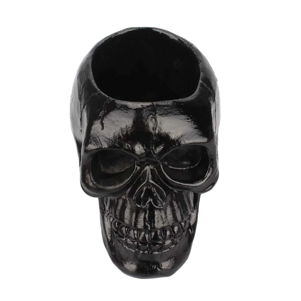 Creative Skull Storage Box 8.5X6.5X7.5Cm Resin Pen Holder Desk Decor Halloween Party Ornaments Black For Stationery
Creative Skull Storage Box 8.5X6.5X7.5Cm Resin Pen Holder Desk Decor Halloween Party Ornaments Black For Stationery