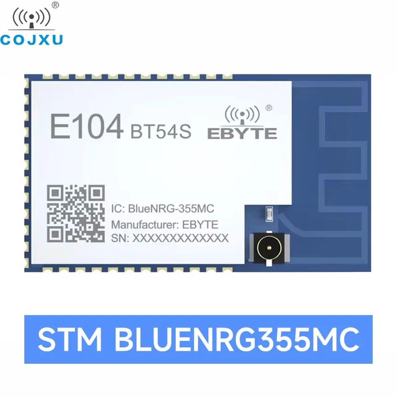 COJXU Φ 2,40 ~ 2,48 GHz BLUENRG STM S355MC Bluetooth 5.1 Φ TTL уровень вывода ARM + 32-битный процессор Core
COJXU Φ 2,40 ~ 2,48 GHz BLUENRG STM S355MC Bluetooth 5.1 Φ TTL уровень вывода ARM + 32-битный процессор Core