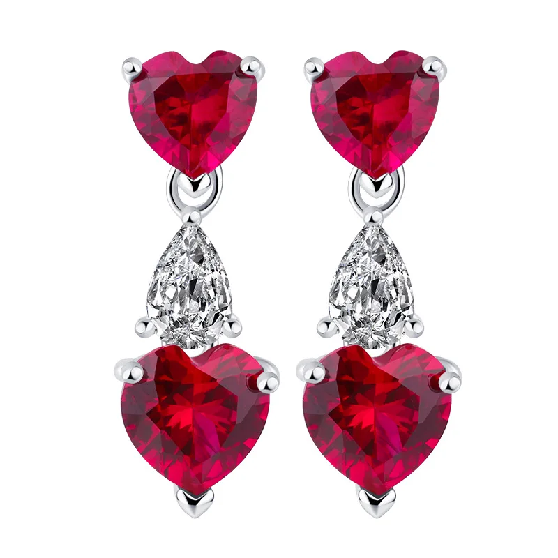 S925 Silver Independent Packaging Love Earrings Colorful Treasure Sweet and Simple Women's Earrings 6 * 6-7 * 7
S925 Silver Independent Packaging Love Earrings Colorful Treasure Sweet and Simple Women's Earrings 6 * 6-7 * 7