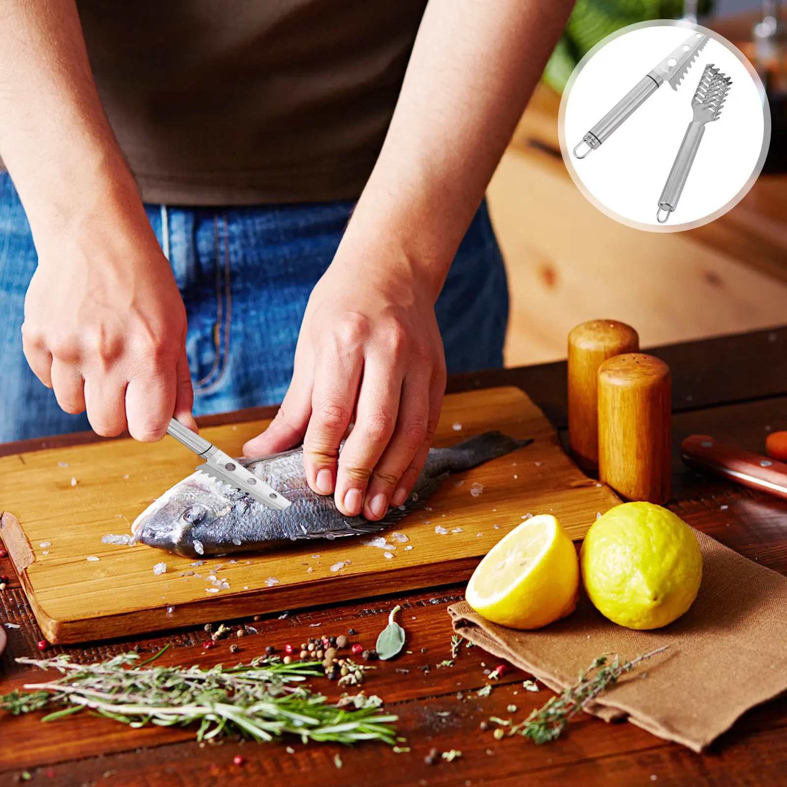 Fish Scale Scraper High Grade Kitchen Gadgets Home Restaurant Use Fish Cleaning Tool Rust Resistant Lightweight Scale
Fish Scale Scraper High Grade Kitchen Gadgets Home Restaurant Use Fish Cleaning Tool Rust Resistant Lightweight Scale