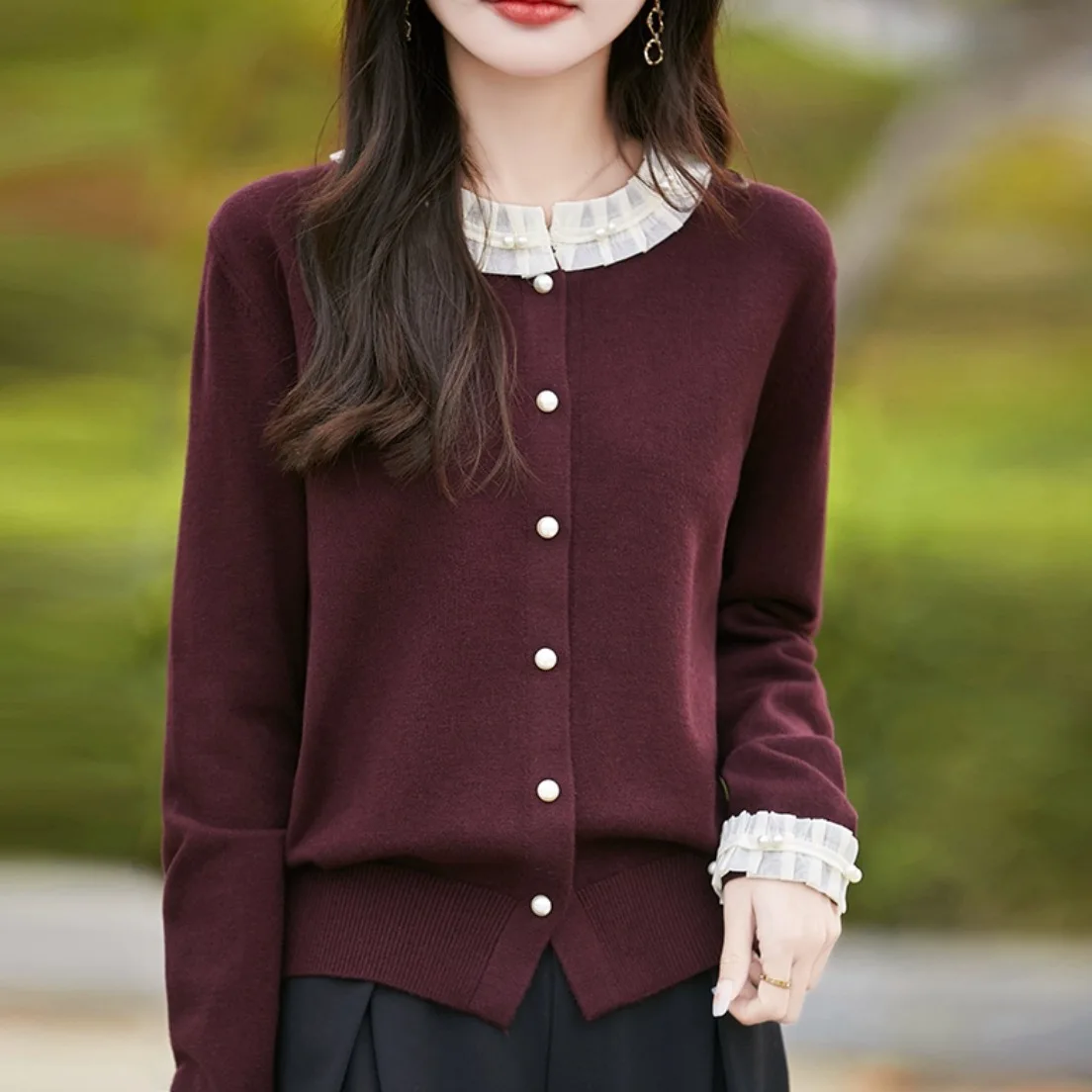 Бренд Outlet Color Blo Ne Кружевной вязаный кардиган или Верхняя одежда Свитер из мягкой шерсти Удобный дышащий женский Fa...
Бренд Outlet Color Blo Ne Кружевной вязаный кардиган или Верхняя одежда Свитер из мягкой шерсти Удобный дышащий женский Fa...