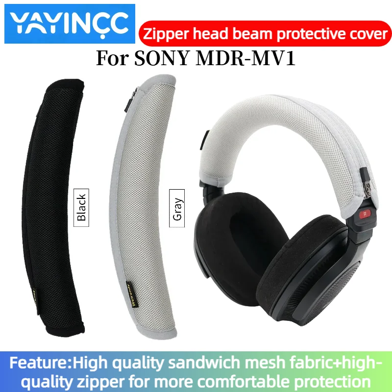 YAYINCC Headphone Head Beam Cover for SONY MDR-MV1 Earphone Zipper knitted fabric headband protective cover Advanced feeling
YAYINCC Headphone Head Beam Cover for SONY MDR-MV1 Earphone Zipper knitted fabric headband protective cover Advanced feeling