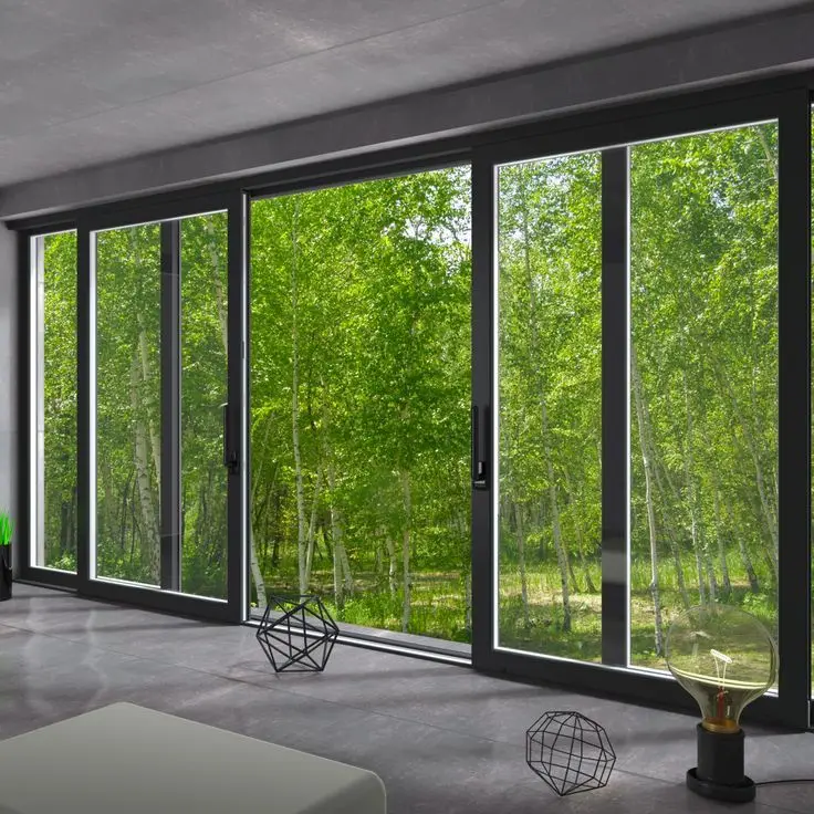 Household Space Saving Design Manual Glass Door High Quality Long Lasting Sliding Doors Panoramic Rainproof Sliding Patio Doors
Household Space Saving Design Manual Glass Door High Quality Long Lasting Sliding Doors Panoramic Rainproof Sliding Patio Doors