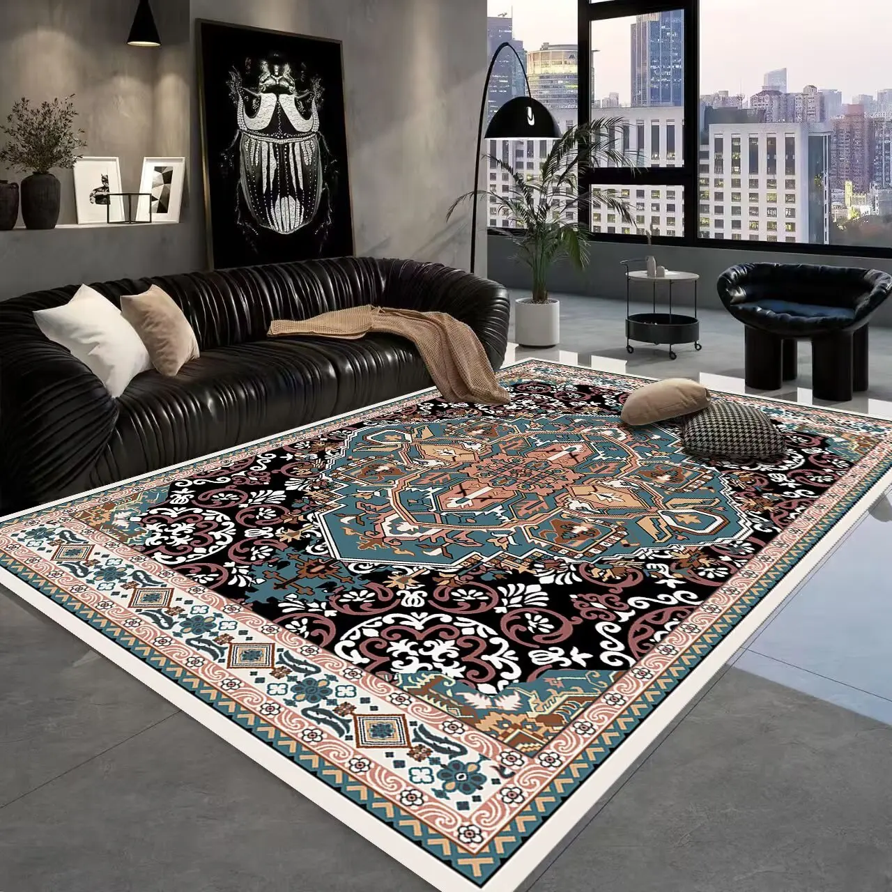 Bohemian Luxury Pattern Decorative Living Room Carpets Tribal Style Moroccan Persian Bedroom Rugs Geometric Art Multi-style Mats
Bohemian Luxury Pattern Decorative Living Room Carpets Tribal Style Moroccan Persian Bedroom Rugs Geometric Art Multi-style Mats