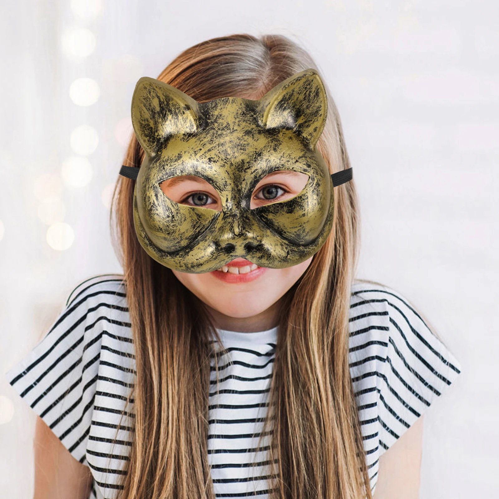 Cat Face Mask Animal Masquerade Style Halloween Carnival Costume Party Cosplay Accessory Unique Elegant Comfortable 1PC
Cat Face Mask Animal Masquerade Style Halloween Carnival Costume Party Cosplay Accessory Unique Elegant Comfortable 1PC
