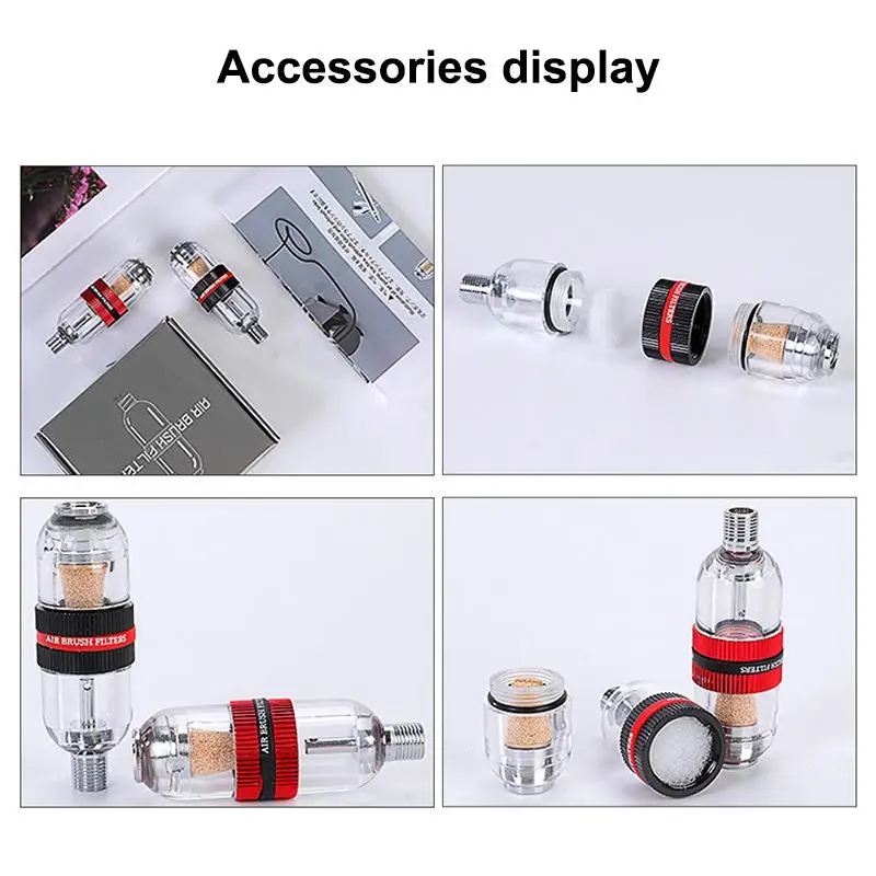 HOT!New Mini Airbrush In-Line Water Trap Oil Water Separator Air Filter
HOT!New Mini Airbrush In-Line Water Trap Oil Water Separator Air Filter