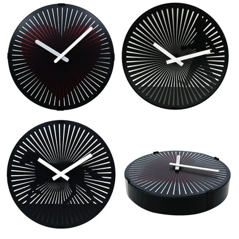 Dynamic Rotating Clock Creative Round Wall Clocks Living Room Modern Wall Watch Silent Mirage Turntable Clock Creative WallClock
Dynamic Rotating Clock Creative Round Wall Clocks Living Room Modern Wall Watch Silent Mirage Turntable Clock Creative WallClock