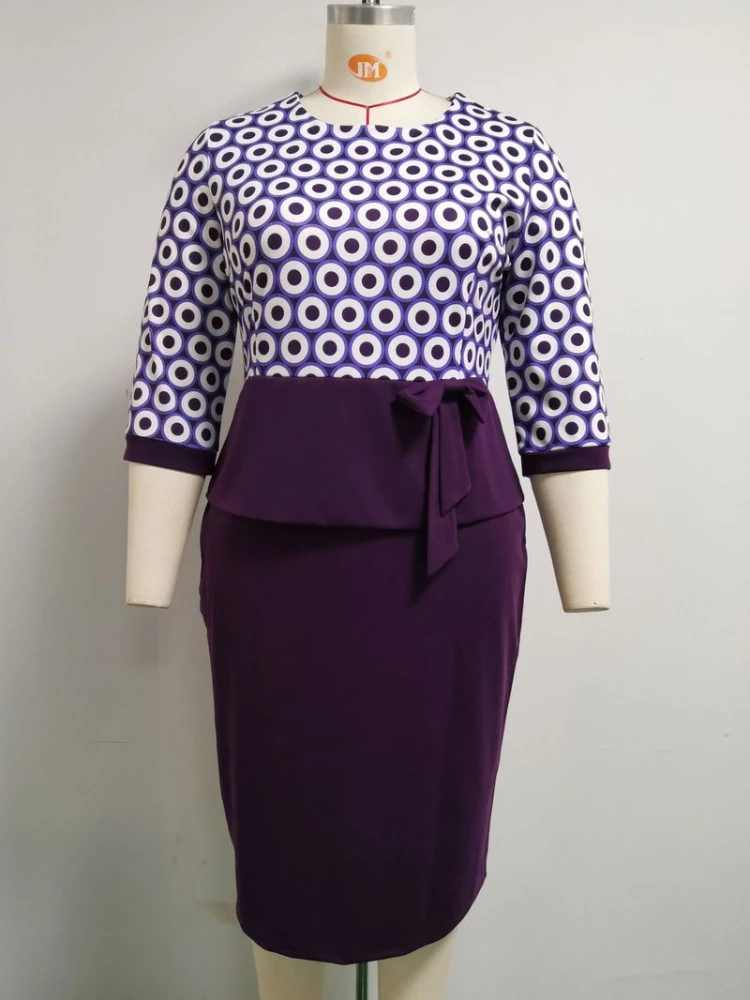 2021 New Fashion African Women O-neck Printing Plus Size Knee-length Dress 2XL-6XL African Dresses for Women African Clothing
2021 New Fashion African Women O-neck Printing Plus Size Knee-length Dress 2XL-6XL African Dresses for Women African Clothing