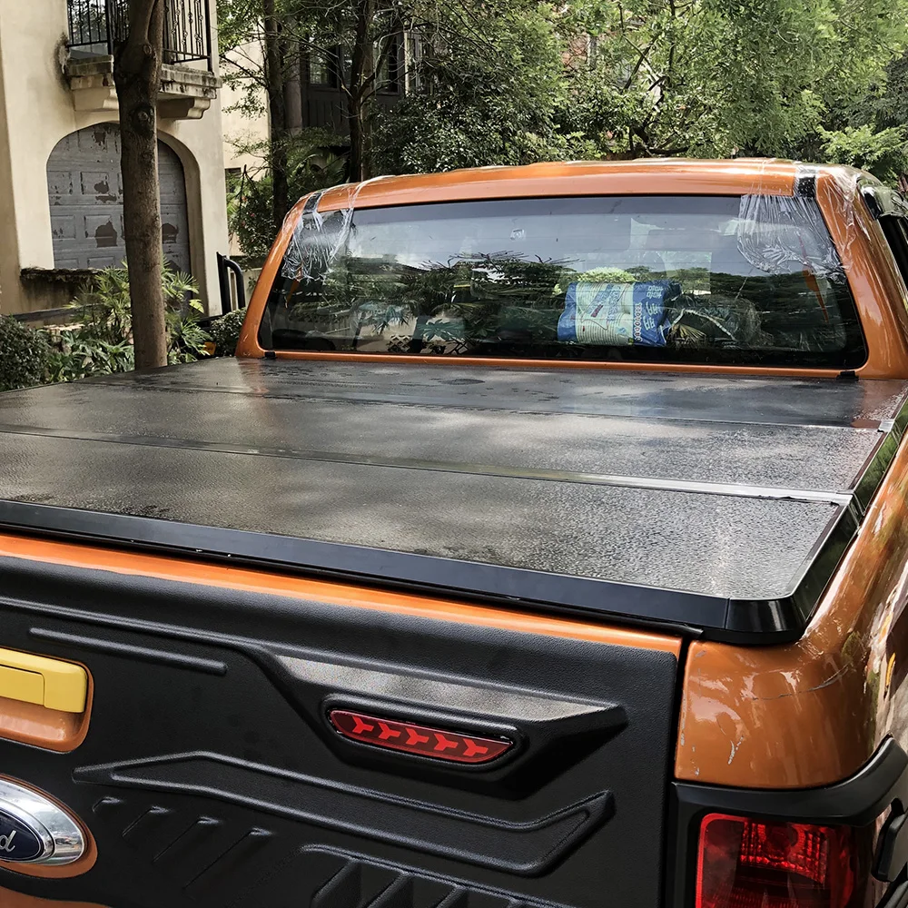 Car Exterior Part Accessories Hard Tri-fold Tonneau Cover Bed Cover Tonneau Sport Lid For Ford Ranger
Car Exterior Part Accessories Hard Tri-fold Tonneau Cover Bed Cover Tonneau Sport Lid For Ford Ranger