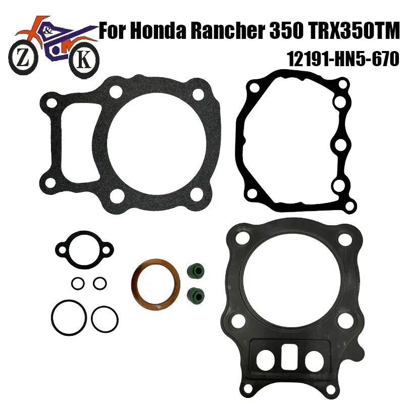Motorcycle ATV Cylinder Cover Gasket Kit For Rancher 350 TRX350TM TRX350FM TRX350TE TRX350FE 4x4 ES 2000-2006 12251-HN5-671
Motorcycle ATV Cylinder Cover Gasket Kit For Rancher 350 TRX350TM TRX350FM TRX350TE TRX350FE 4x4 ES 2000-2006 12251-HN5-671
