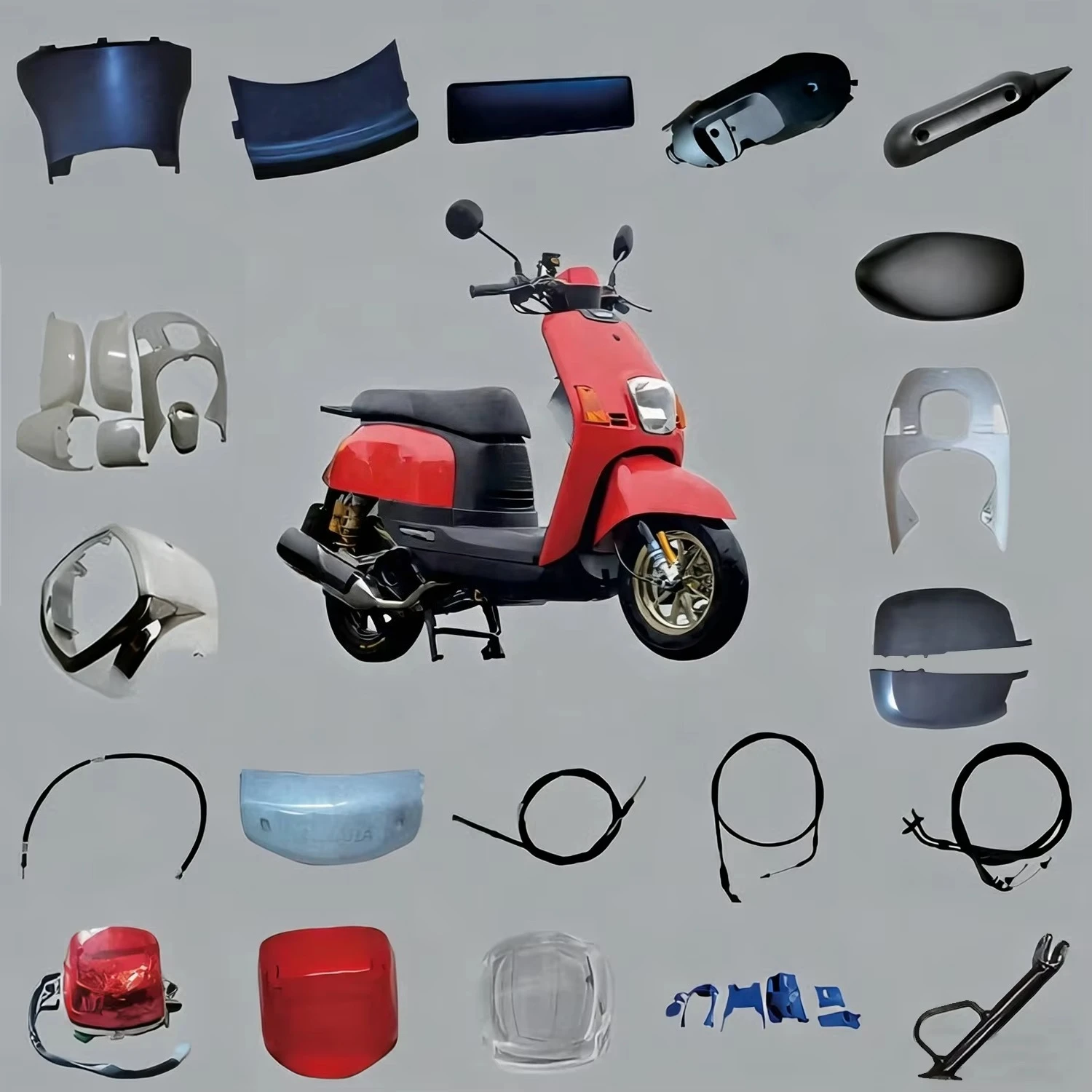Motorcycle Accessories Appearance Parts Headlight Side Cover PP Parts Exhaust Cover Engine Accessories
Motorcycle Accessories Appearance Parts Headlight Side Cover PP Parts Exhaust Cover Engine Accessories