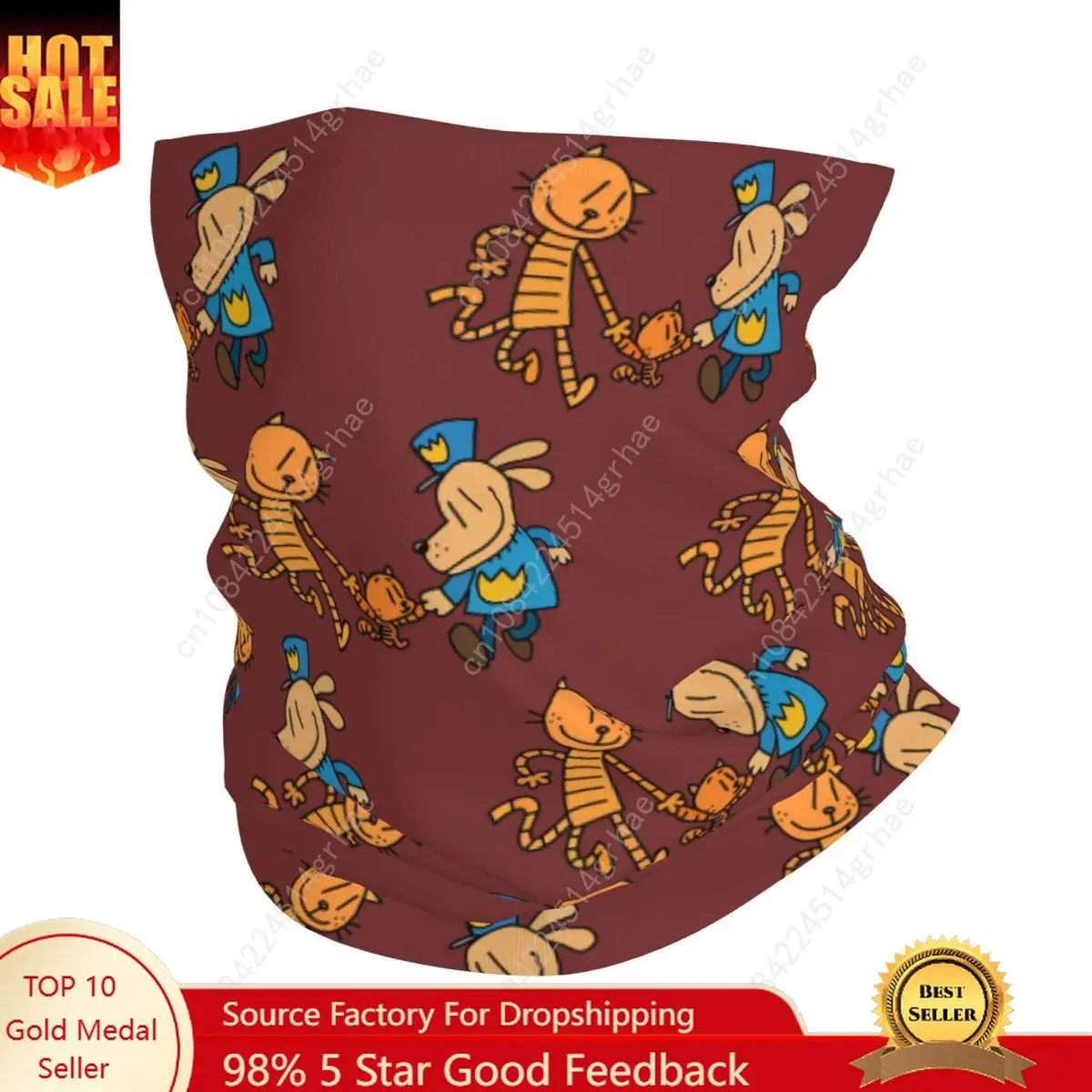 Dog Man, Lil Petey, And Big Petey Fan Art Bandana Neck Gaiter Printed Wrap Mask Scarf FaceMask Outdoor Sports Men Women Adult
Dog Man, Lil Petey, And Big Petey Fan Art Bandana Neck Gaiter Printed Wrap Mask Scarf FaceMask Outdoor Sports Men Women Adult