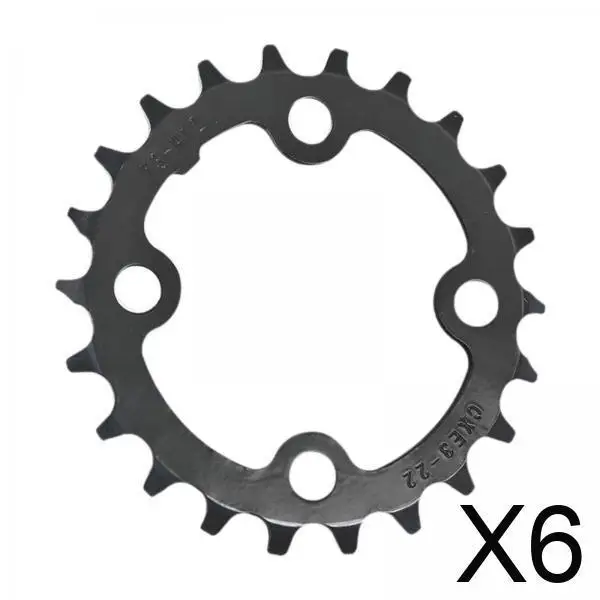 6x Зубчатые кольца для велосипеда, узкое-широкое, 22T, сменные, инструменты для ремонта, одинарное кольцо для складного велосипеда, модификация велосипеда
6x Зубчатые кольца для велосипеда, узкое-широкое, 22T, сменные, инструменты для ремонта, одинарное кольцо для складного велосипеда, модификация велосипеда