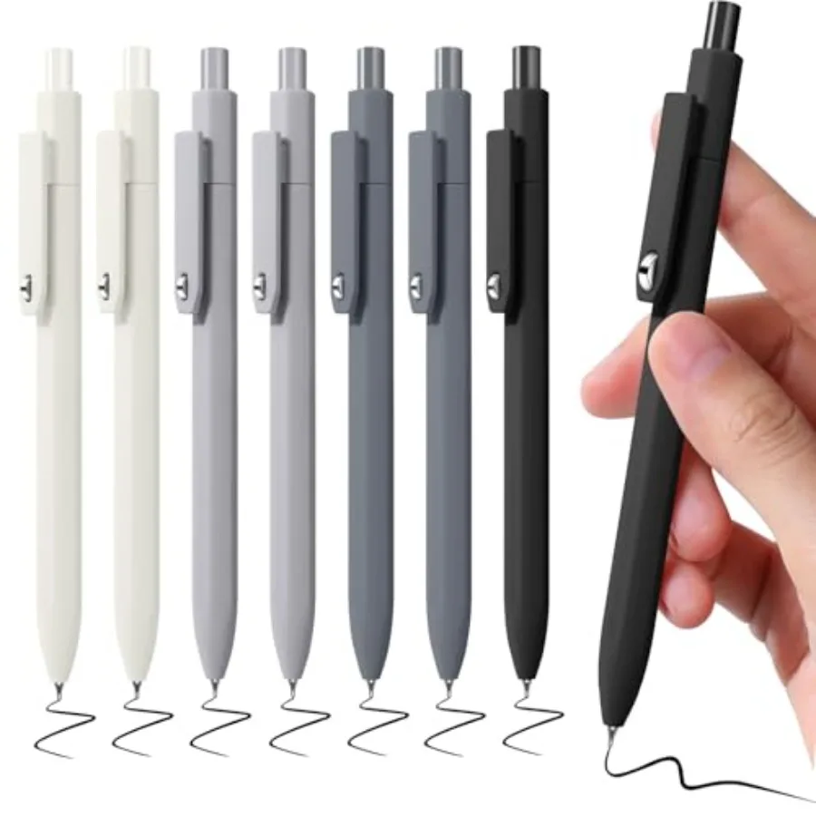 Black Gel Pens, 8Pcs Fine Point Black Ink Smooth Writing Pens for Journaling, Nurse Aesthetic Cute Office School Supplies, Gift
Black Gel Pens, 8Pcs Fine Point Black Ink Smooth Writing Pens for Journaling, Nurse Aesthetic Cute Office School Supplies, Gift