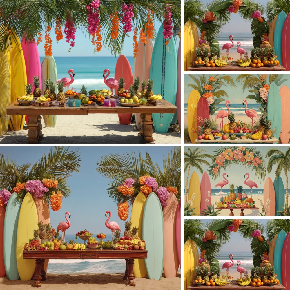 Summer Beach Hawaiian Backdrop Seaside Tropical Hawaii Luau Aloha Flamingo Baby Birthday Holiday Party Background Banner Decor
Summer Beach Hawaiian Backdrop Seaside Tropical Hawaii Luau Aloha Flamingo Baby Birthday Holiday Party Background Banner Decor