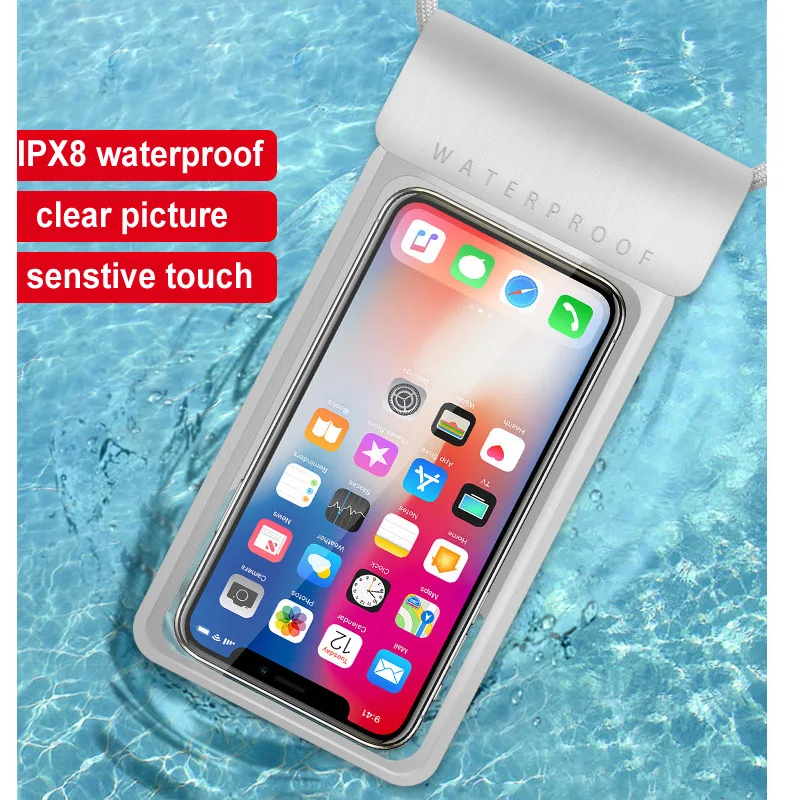 IPX8 противовзрывная водонепроницаемая сумка для телефона 6,8 дюйма мультизащита ТПУ для водных видов спорта
IPX8 противовзрывная водонепроницаемая сумка для телефона 6,8 дюйма мультизащита ТПУ для водных видов спорта