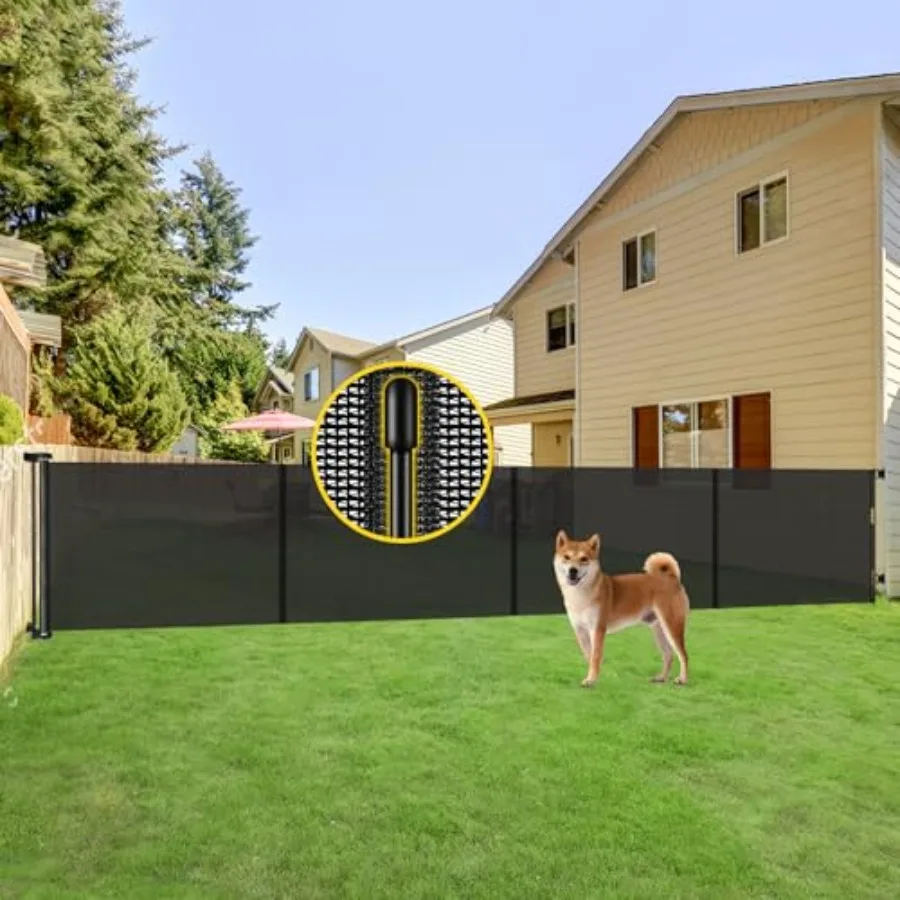 Reinforced 42" Tall x 200" Extra Wide Retractable Baby Gates Extra Long Pet Gate with Support Rods Outdoor Dog Gate for Wide Op
Reinforced 42" Tall x 200" Extra Wide Retractable Baby Gates Extra Long Pet Gate with Support Rods Outdoor Dog Gate for Wide Op