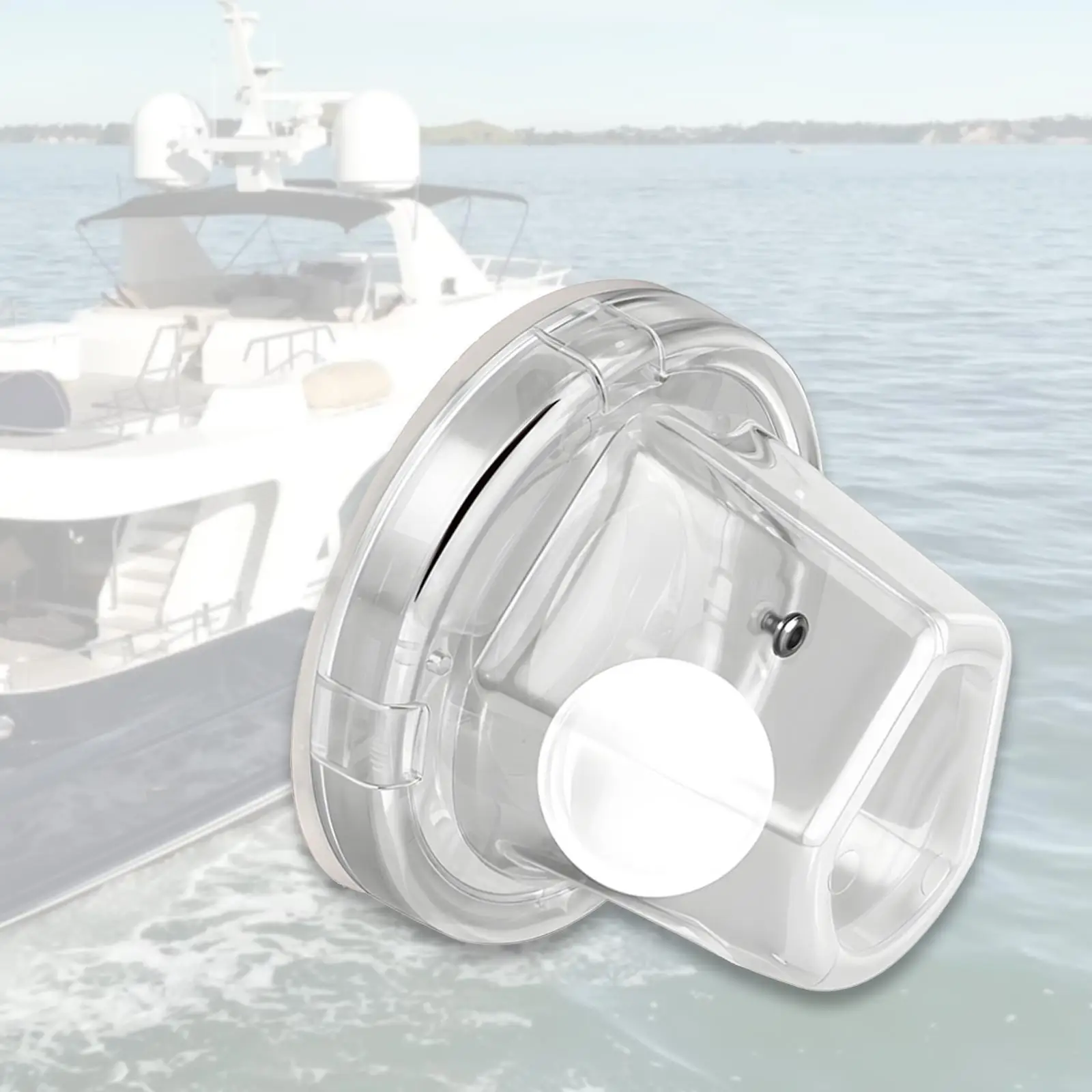 Self Bailing Scupper Valve Clear Drain Valve Replaces Old Flapper Scuppers Anti Reflux Self Draining Boat Deck Drain Scupper
Self Bailing Scupper Valve Clear Drain Valve Replaces Old Flapper Scuppers Anti Reflux Self Draining Boat Deck Drain Scupper