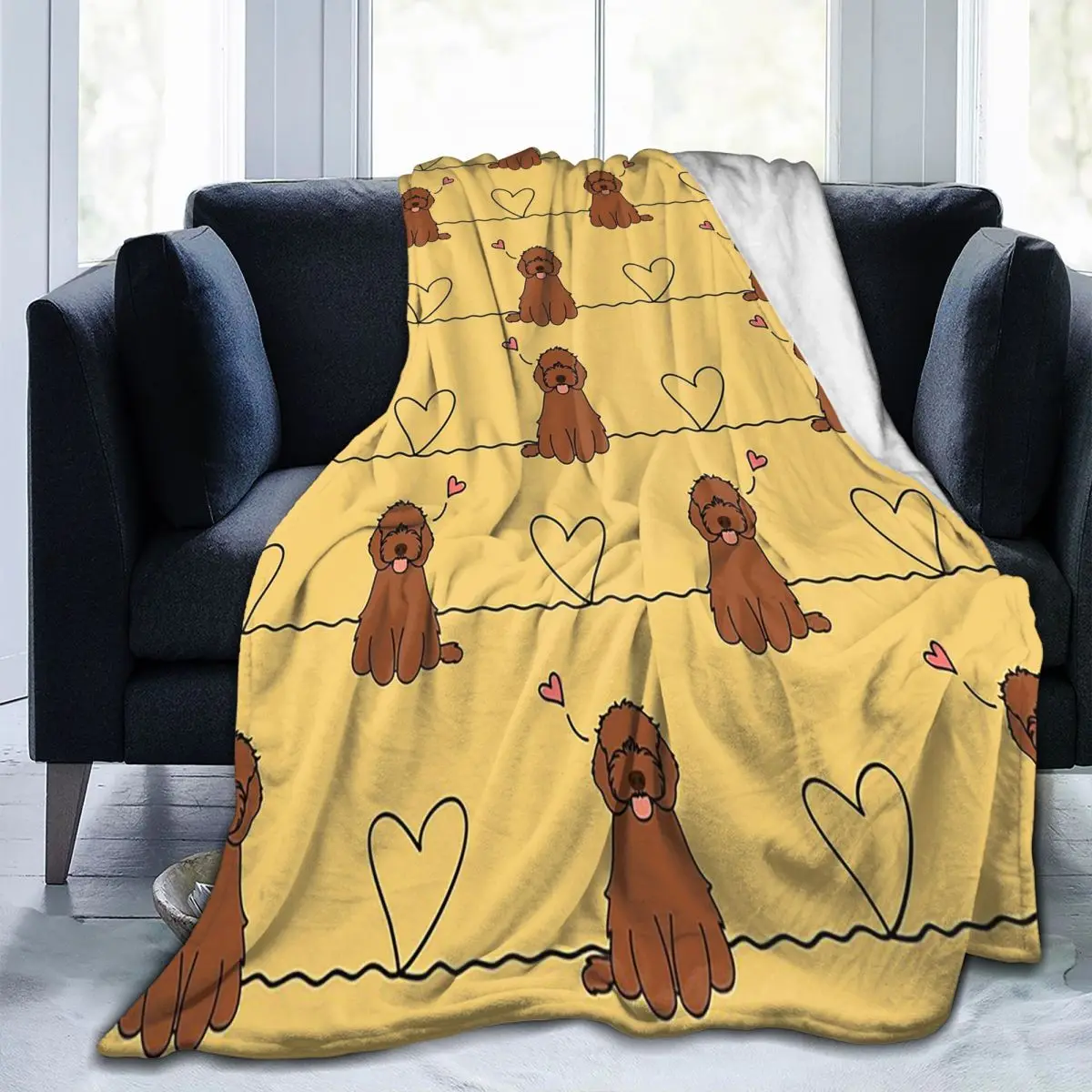 Love Kawaii Red Ruby Cockapoo Cavapoo Cavoodle Dog Blankets Fleece Sofa Throw Blanket for Home Outdoor Throws Bedspread Quilt
Love Kawaii Red Ruby Cockapoo Cavapoo Cavoodle Dog Blankets Fleece Sofa Throw Blanket for Home Outdoor Throws Bedspread Quilt
