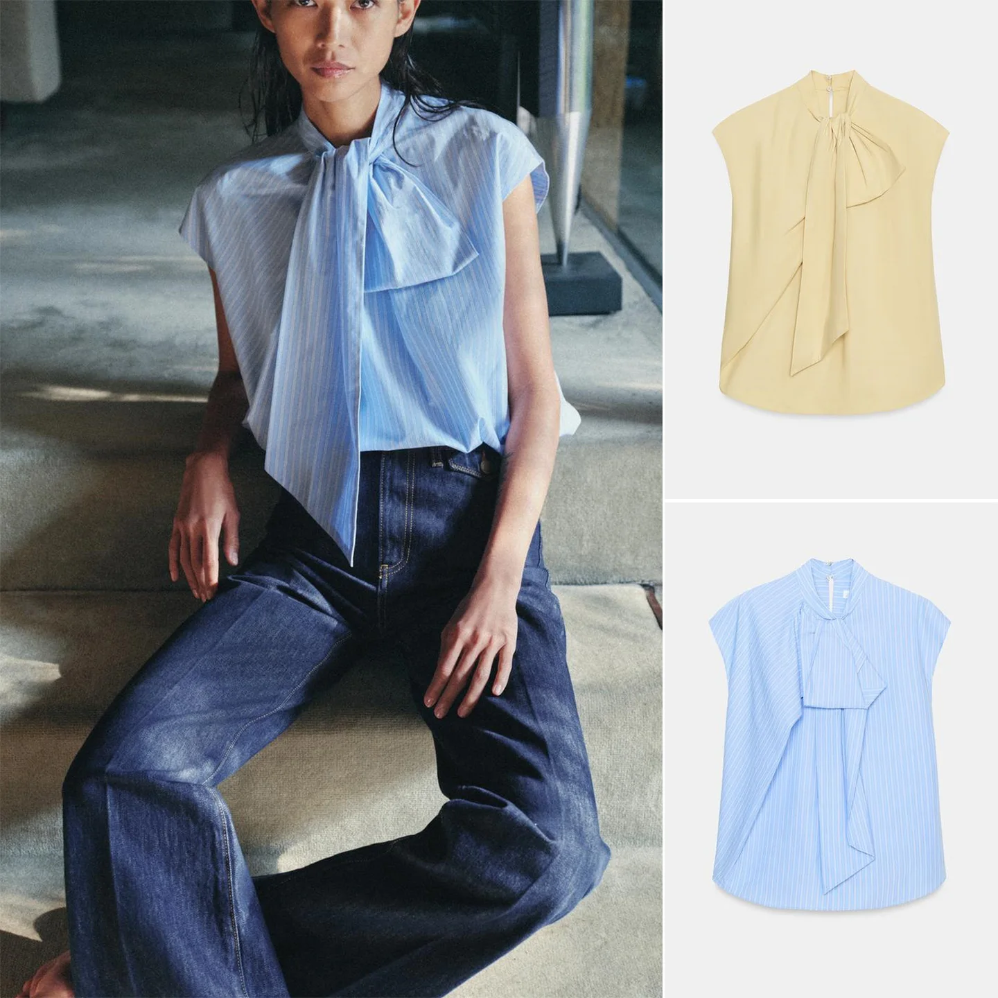 Summer New Asymmetric round Hem Sleeveless round Neck Stripe Knot Shirt Women's Comfortable Breathable Polyester Fiber
Summer New Asymmetric round Hem Sleeveless round Neck Stripe Knot Shirt Women's Comfortable Breathable Polyester Fiber