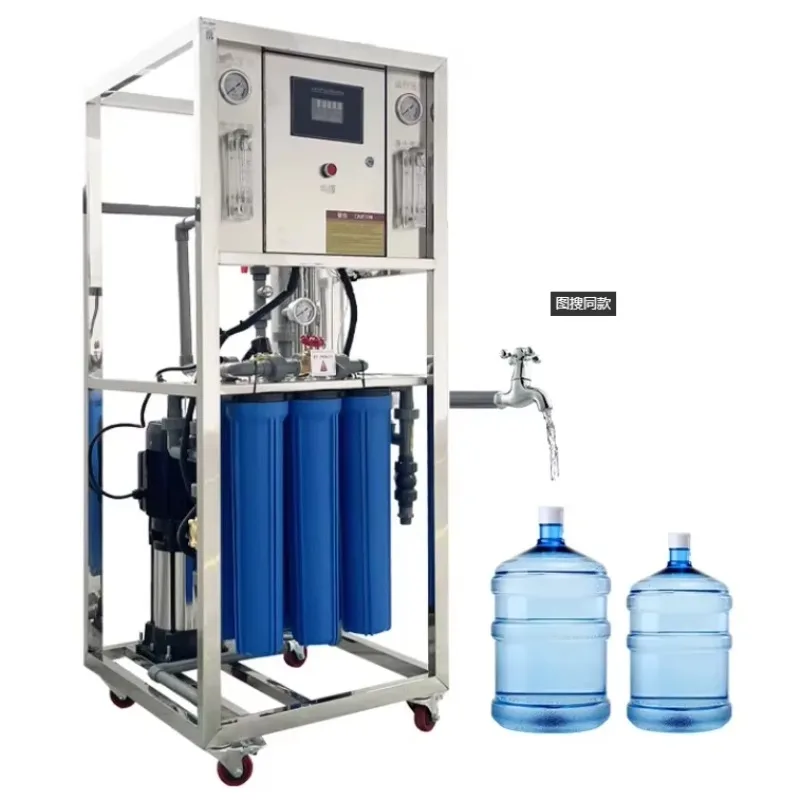 GY500-12N4040-A02 500LPH Small Factory Drinking Water Treatment Machinery Reverse Osmosis Water Purification System
GY500-12N4040-A02 500LPH Small Factory Drinking Water Treatment Machinery Reverse Osmosis Water Purification System