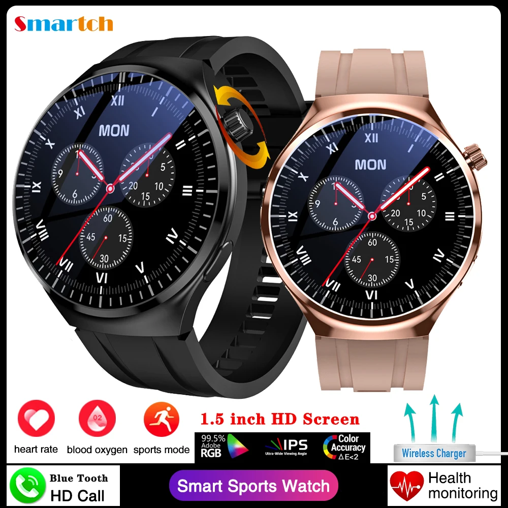 Blue Tooth Call Men Smart Watch 1.5" HD Screen Sports Fitness Heart Rate Health Watches Wireless Charge Waterproof Smartwatch
Blue Tooth Call Men Smart Watch 1.5" HD Screen Sports Fitness Heart Rate Health Watches Wireless Charge Waterproof Smartwatch