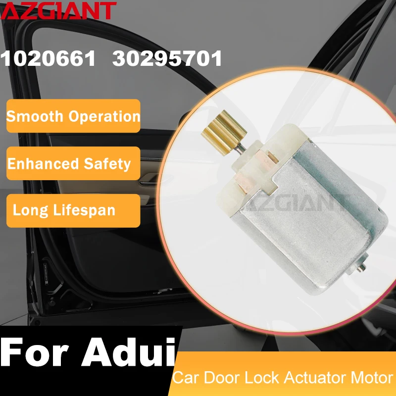 AZGIANT Car Door lock with adjusting motor 9 teeth 1020661 30295701 For Audi S4 Quattro/S5 8W/VW Touareg 7P5/Touareg CR7 Mk3
AZGIANT Car Door lock with adjusting motor 9 teeth 1020661 30295701 For Audi S4 Quattro/S5 8W/VW Touareg 7P5/Touareg CR7 Mk3