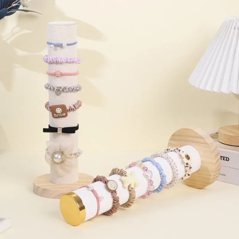 Velvet hair tie hair band display stand hair flower ornament storage stand bracelet prop solid wood velvet stand
Velvet hair tie hair band display stand hair flower ornament storage stand bracelet prop solid wood velvet stand