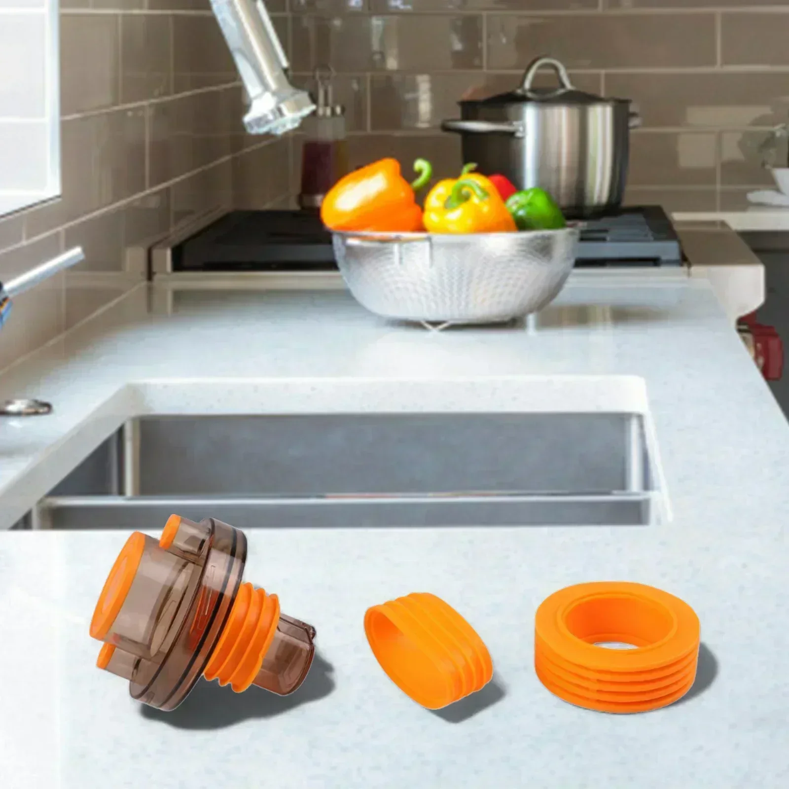 74*95mm Fast Drainage System Triple Seal Sink Adapter Efficient Drain Filter Three-way Filter System Dual-layer Silicone Seals
74*95mm Fast Drainage System Triple Seal Sink Adapter Efficient Drain Filter Three-way Filter System Dual-layer Silicone Seals