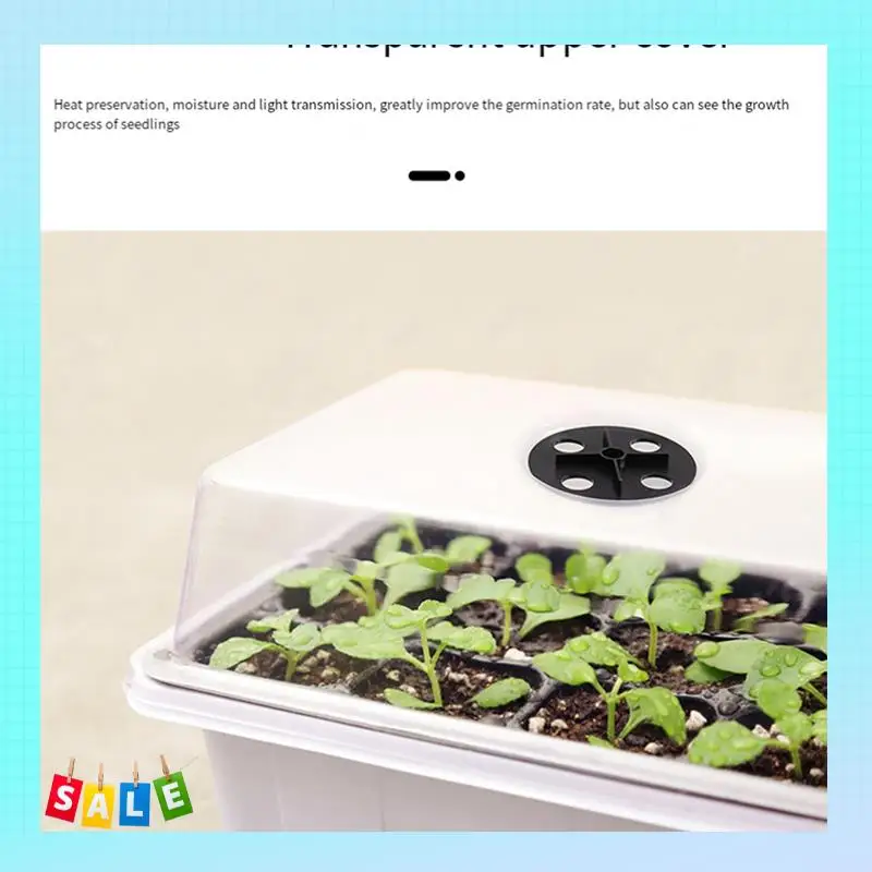 A56X Seedling Tray, Cell Humidity Adjustable Seed Starting Kit With Dome And Base, Greenhouse Germination Growth Tray
A56X Seedling Tray, Cell Humidity Adjustable Seed Starting Kit With Dome And Base, Greenhouse Germination Growth Tray