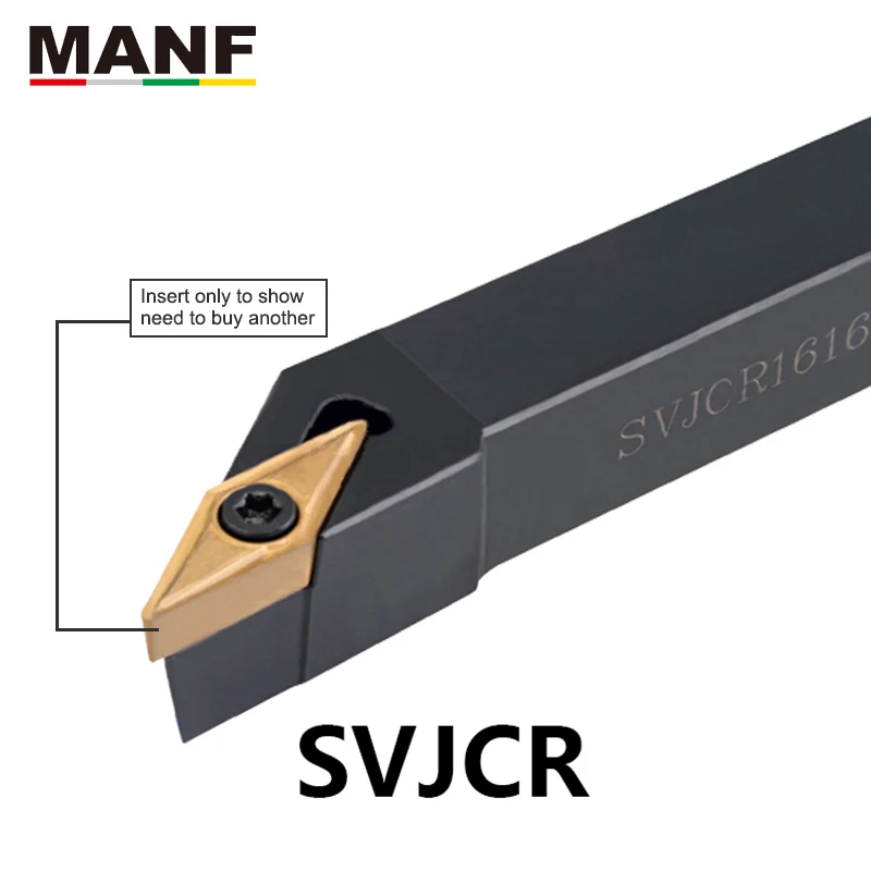 MANF16 * 16 20*20 SVJCR-2020K11 CNC Внешний токарный инструмент Держатели токарный станок обрабатывающий резак бар зажимные стальные держатели инструментов Расточная оправка токарный резец
MANF16 * 16 20*20 SVJCR-2020K11 CNC Внешний токарный инструмент Держатели токарный станок обрабатывающий резак бар зажимные стальные держатели инструментов Расточная оправка токарный резец