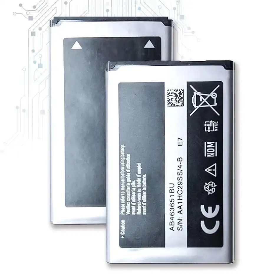 Аккумулятор для мобильного телефона AB463651BU 960 мАч для Samsung W559 S5620I S5630C S5560C C3370 C3200 C3518 J808 F339 S5296 C3322 L708E S5610
Аккумулятор для мобильного телефона AB463651BU 960 мАч для Samsung W559 S5620I S5630C S5560C C3370 C3200 C3518 J808 F339 S5296 C3322 L708E S5610
