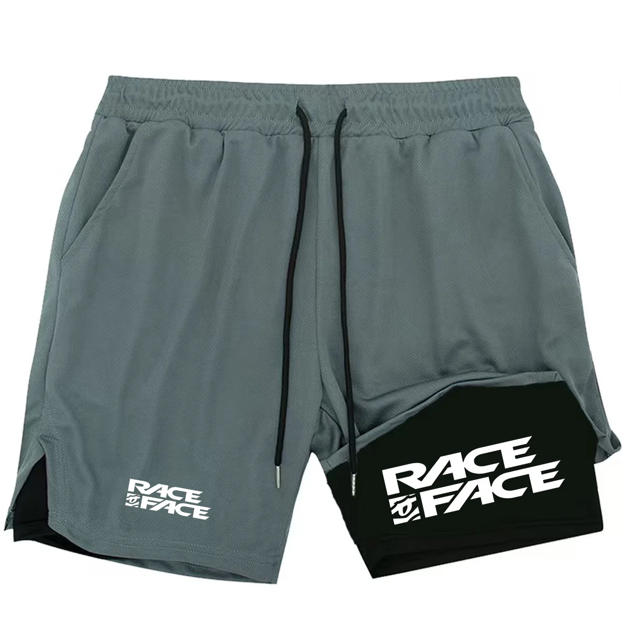 Men's double-layer sports shorts, sports shorts suitable for both running and training.
Men's double-layer sports shorts, sports shorts suitable for both running and training.