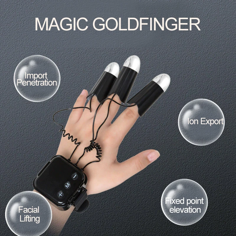 New Microcurrent Gold Finger Diamond Finger Face Neck Eye Massager Lifting And Firming Health Skin Care EMS Beauty Machine
New Microcurrent Gold Finger Diamond Finger Face Neck Eye Massager Lifting And Firming Health Skin Care EMS Beauty Machine