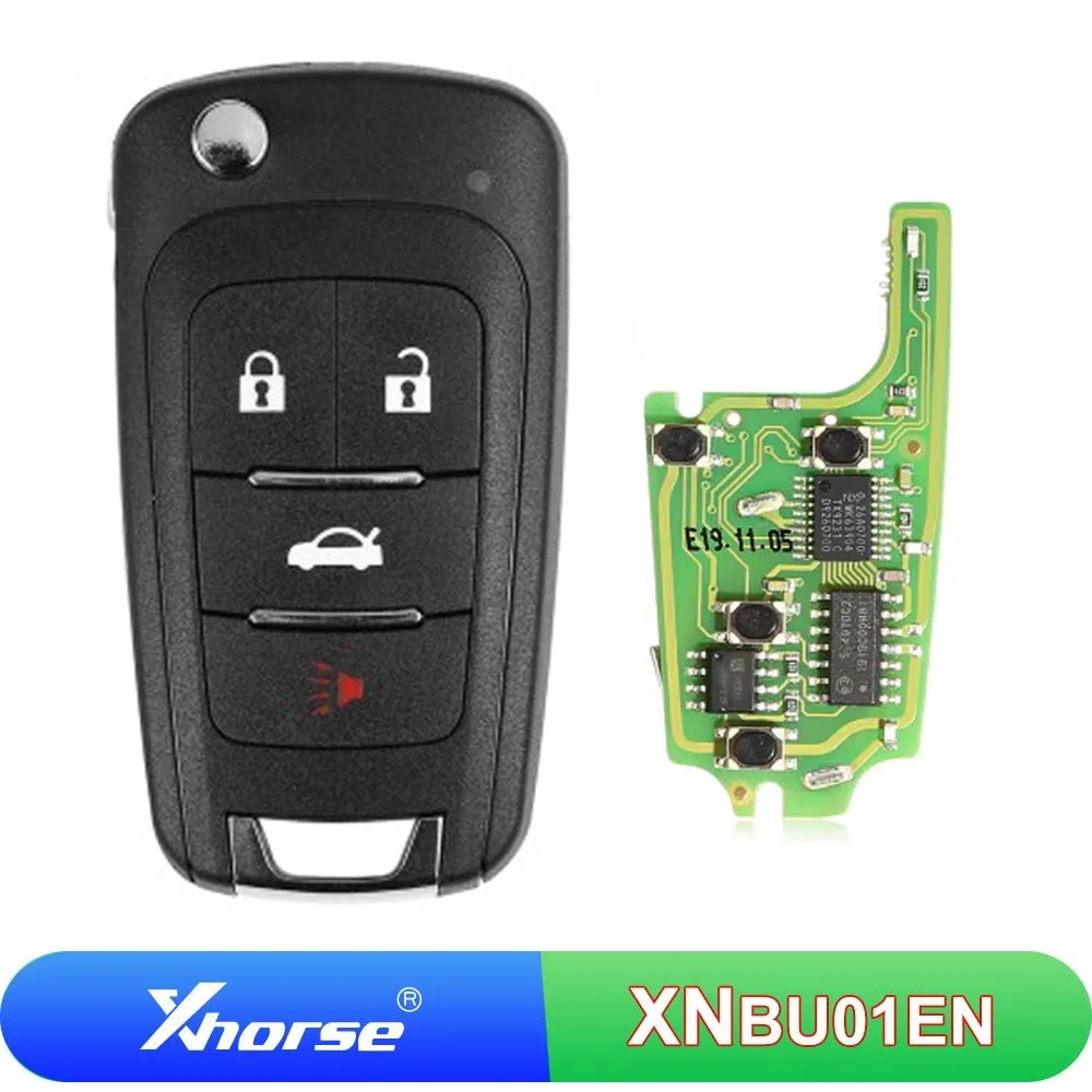 5/10 Pcs XNBU01EN Xhorse XN Wireless Remote Key VVDI Car Key 4 Buttons Universal Flip Car Key For Buick
5/10 Pcs XNBU01EN Xhorse XN Wireless Remote Key VVDI Car Key 4 Buttons Universal Flip Car Key For Buick
