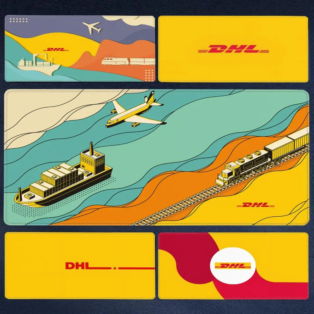 Simple Line Dhl Express Label Mouse Pad Gaming Mousepad soft Abstract Large 800x400mm MouseMat Gamer XXL Mause Carpet PC Desk