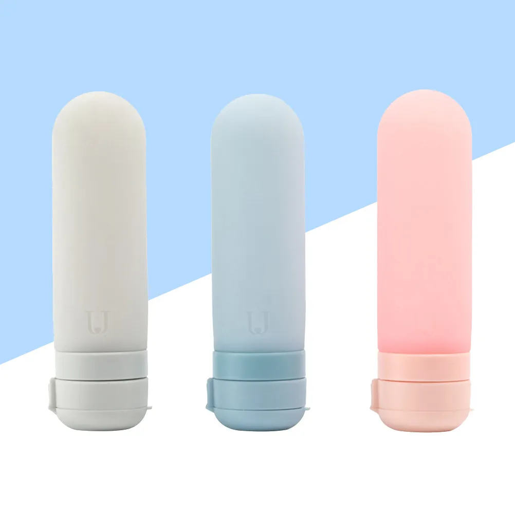 3Pcs Soft Silicone Bottles Leakproof Travel Makeup Storage Gel Dispensers Squeeze Sub Bottle Portable
3Pcs Soft Silicone Bottles Leakproof Travel Makeup Storage Gel Dispensers Squeeze Sub Bottle Portable