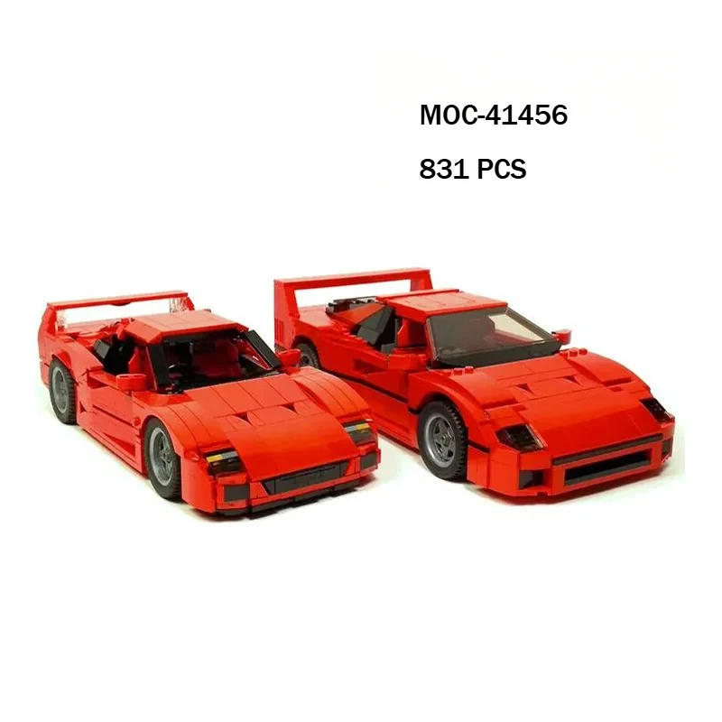 Новый супер спортивный автомобиль MOC-41456, сборка моделей строительных блоков, игрушка для взрослых и детей в подарок
Новый супер спортивный автомобиль MOC-41456, сборка моделей строительных блоков, игрушка для взрослых и детей в подарок